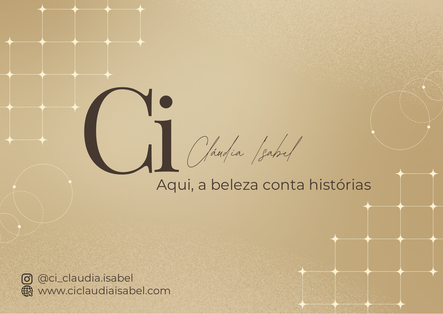 Cartão presente - Ci Cláudia Isabel