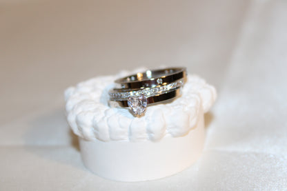 Conjunto Charme Prateado